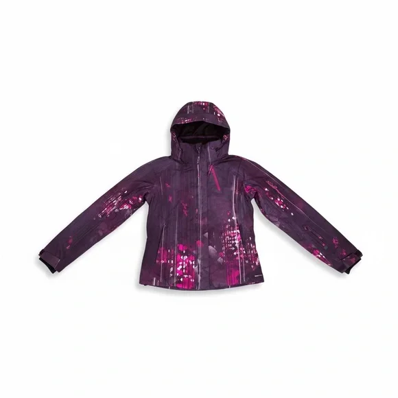 Stylish Women's Black and Pink Jacket by Salomon Women's Clima Pro Storm Medium - Picture 7 of 13